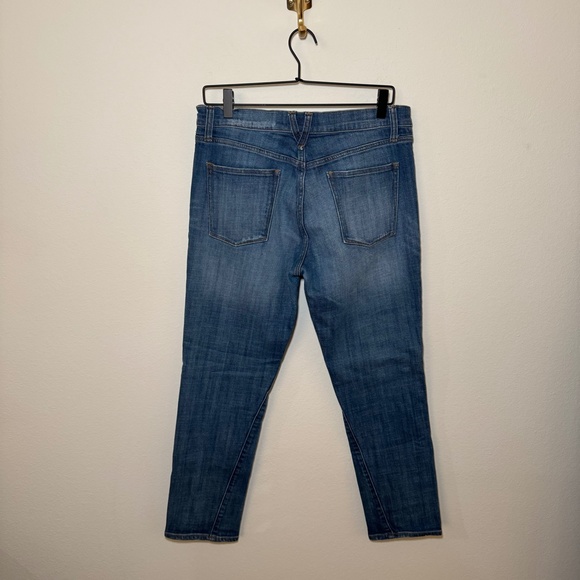 J. Crew Jeans Women's Size 28 Blue Medium Wash Denim Casual Everyday Stretch - Picture 4 of 5